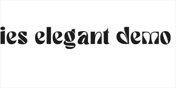 categories elegant demo regular Logo