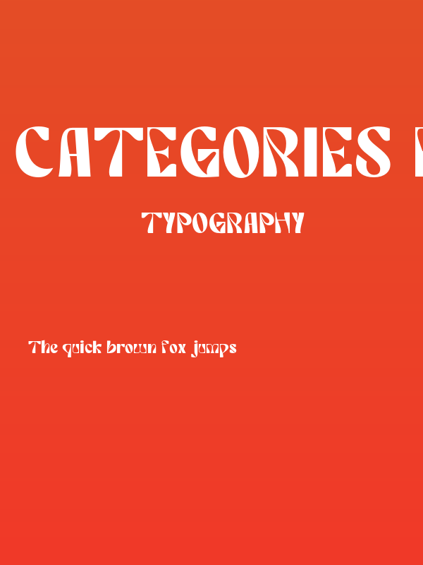 categories elegant demo regular Poster