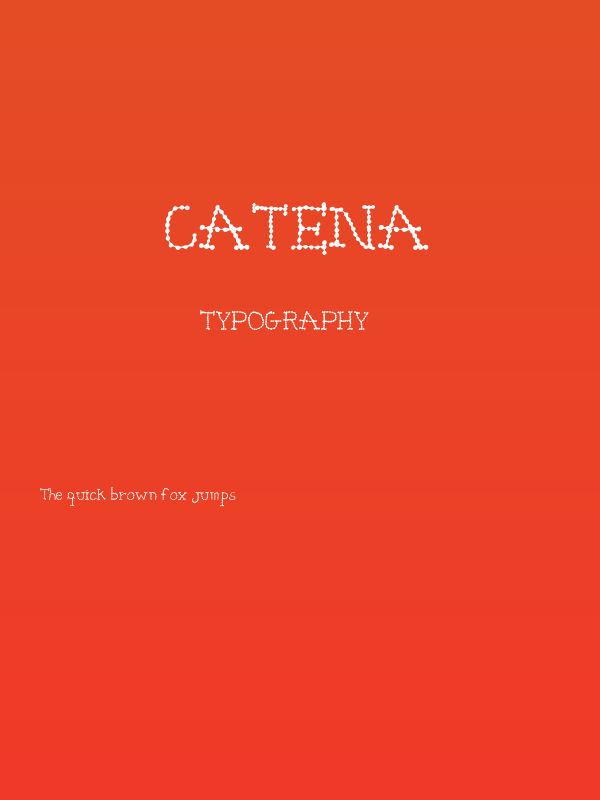 catena Poster