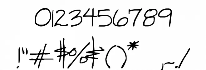 cathy Font OTHER CHARS