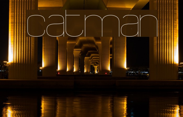 catman Font examples