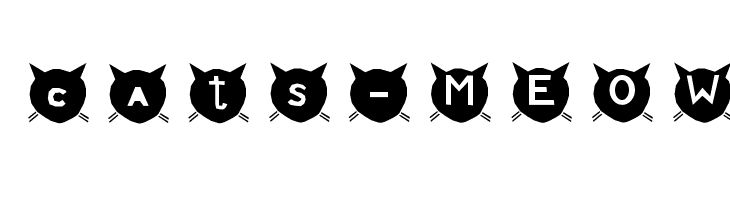 cats-MEOW  Descarca Fonturi Gratis