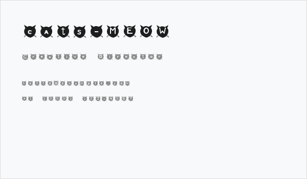 cats-MEOW Business Card