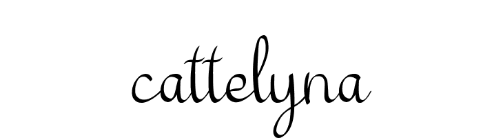 cattelyna  font caratteri gratis