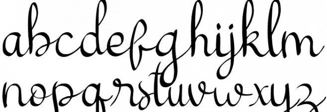 cattelyna خط أحرف صغيرة