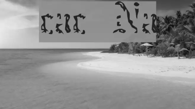 caustic monk Normal Font examples