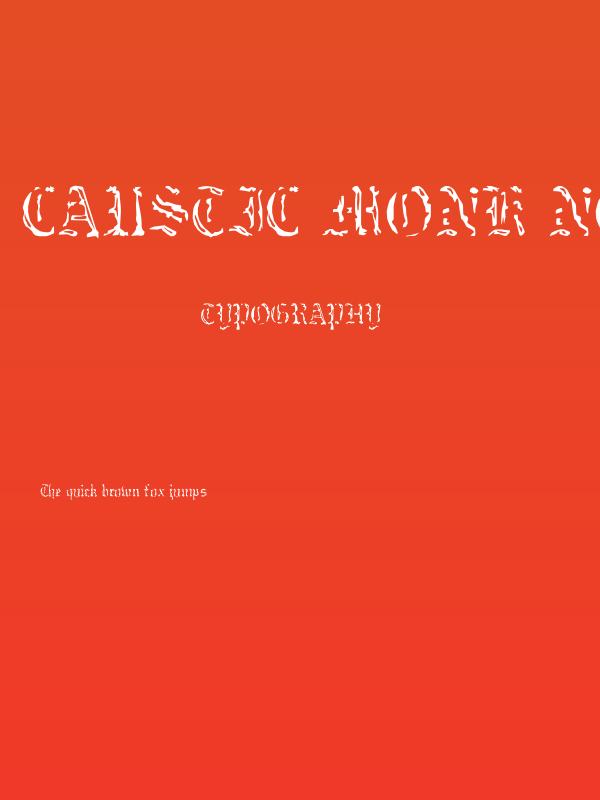 caustic monk Normal Poster