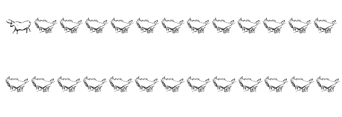 caveart Font LOWERCASE