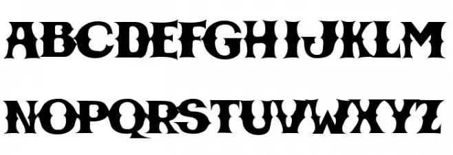 CBGBFontSolid Fonte MAIÚSCULAS