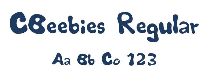CBeebies Regular Font Preview