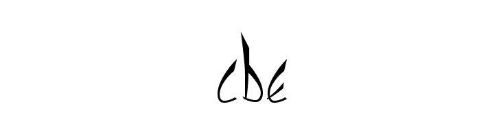 cbe  Fuentes Gratis Descargar