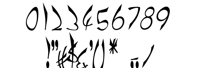 cbe Font OTHER CHARS