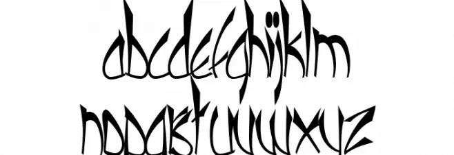 cbe Schriftart Groß