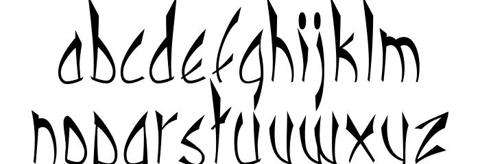 cbe Font LOWERCASE