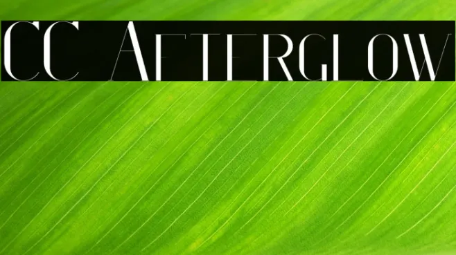 CC Afterglow Example 2