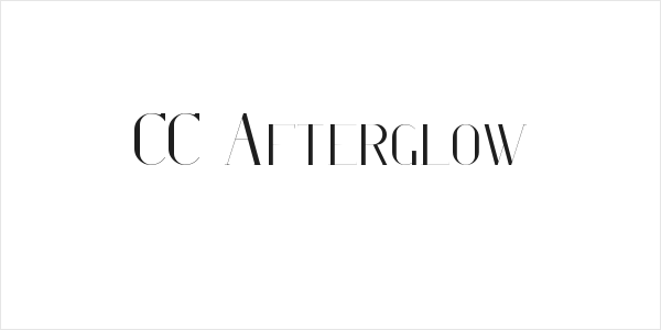 CC Afterglow Logo