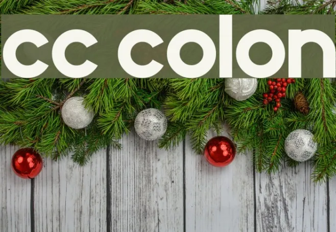 CC Colon Example 1
