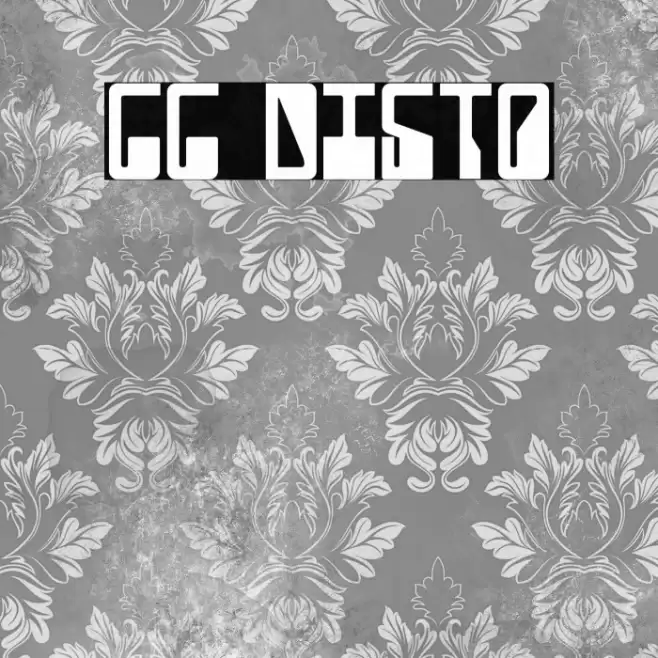 CC Disto Font examples