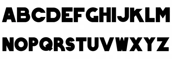CC-Fat-Regular Font LOWERCASE