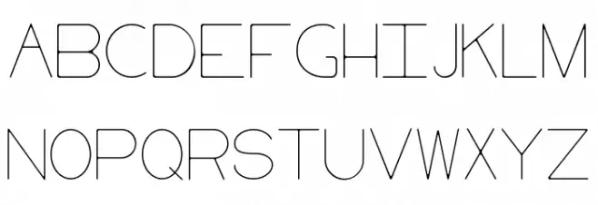 CC Keni Schriftart Groß