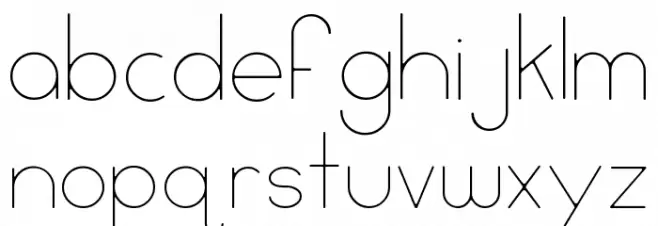 CC Keni Font LOWERCASE
