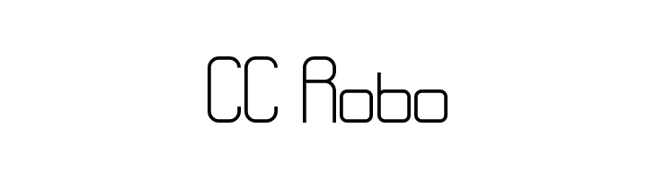 CC Robo  免费字体下载