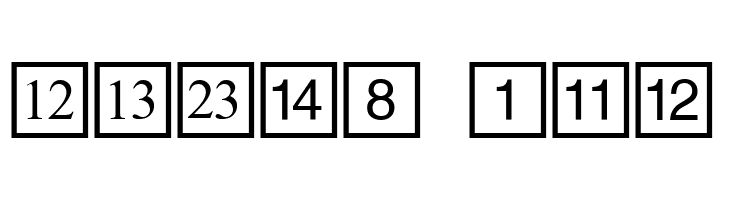 CD Numbers  baixar fontes gratis