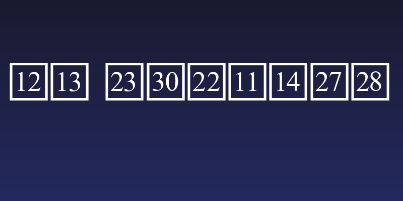 CD Numbers Social Header