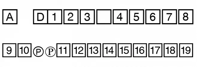 CD Numbers फ़ॉन्ट लोअरकेस
