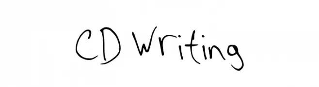 CD Writing  baixar fontes gratis