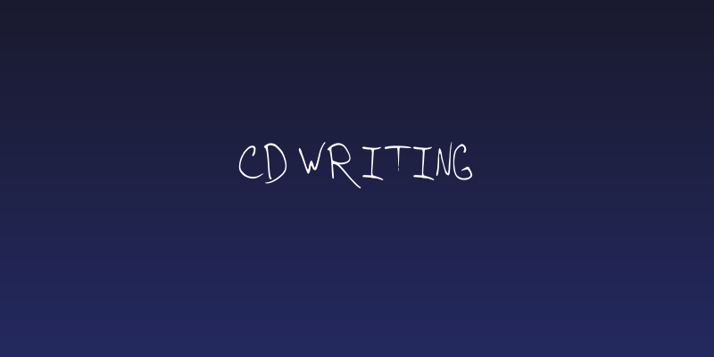 CD Writing Social Header
