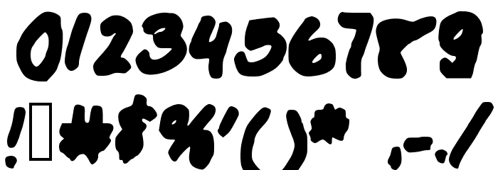 CD Font OTHER CHARS