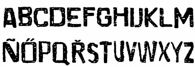 CDP Font Litere mari