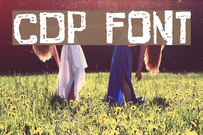 CDP Font examples