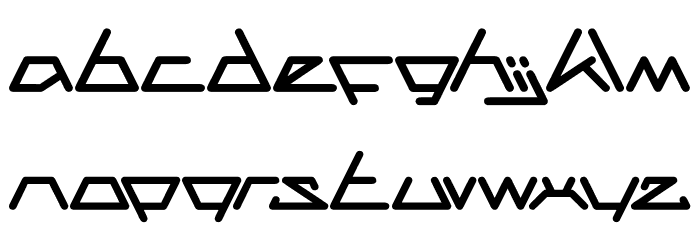 CECILE Bold Font LOWERCASE