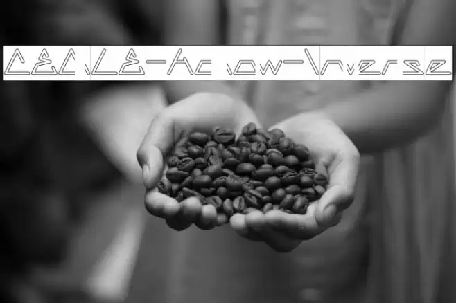 CECILE-Hollow-Inverse Font examples