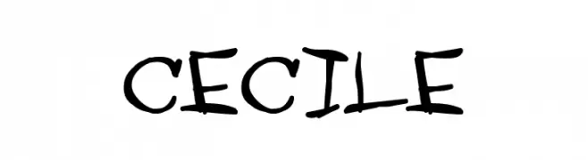 CECILE  Frei Schriftart Herunterladen