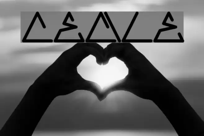 CECILE Font examples