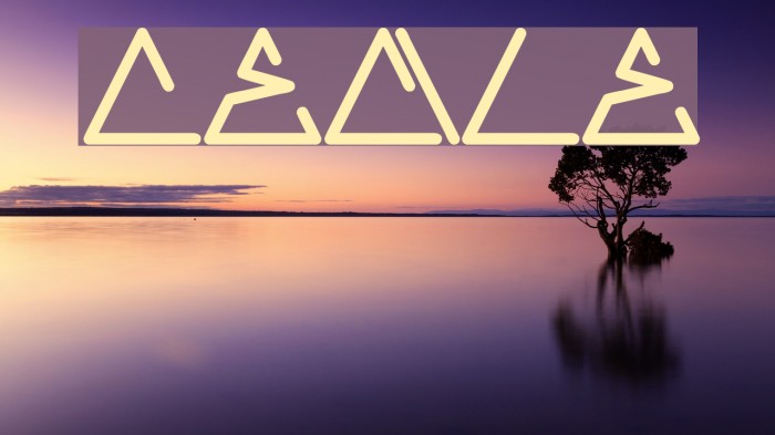 CECILE Font examples