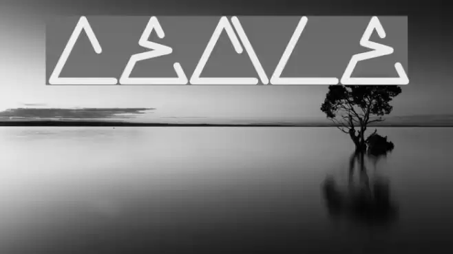 CECILE Font examples