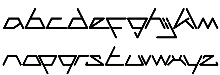 CECILE Font LOWERCASE