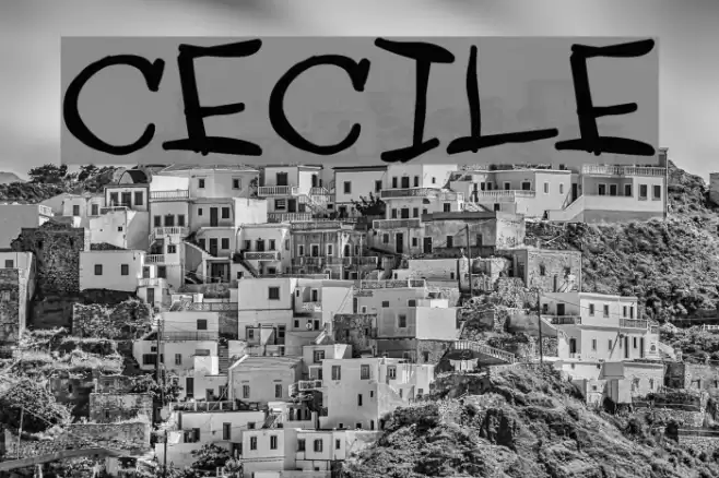 CECILE Font examples