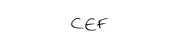 CEF  font caratteri gratis