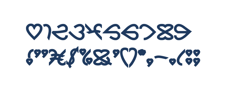 CELESTE Bold Other Characters