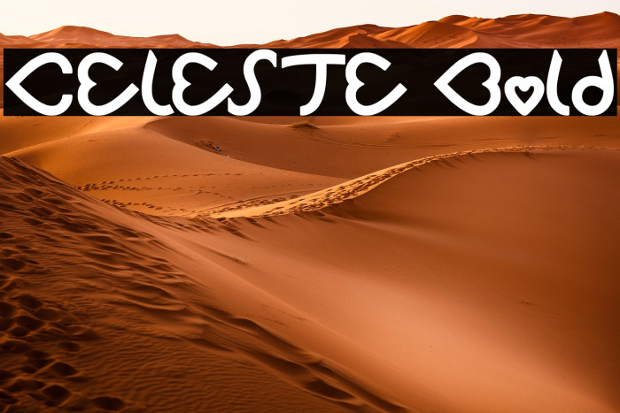 CELESTE Bold Example 2