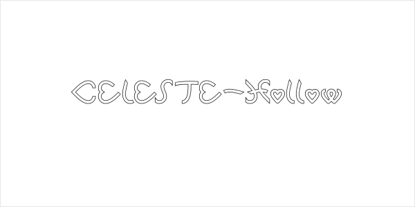 CELESTE-Hollow Logo