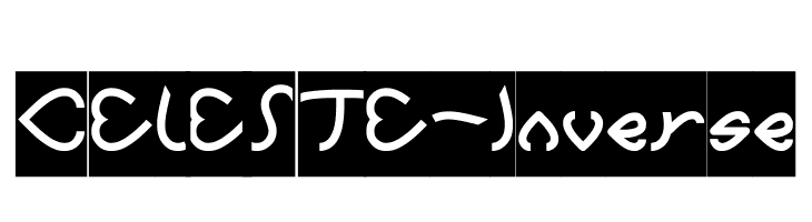 CELESTE-Inverse  免费字体下载