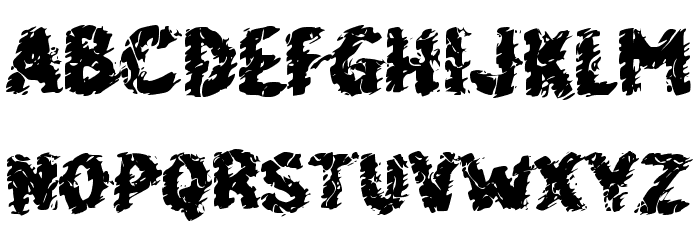 CEMORENG Schriftart Groß