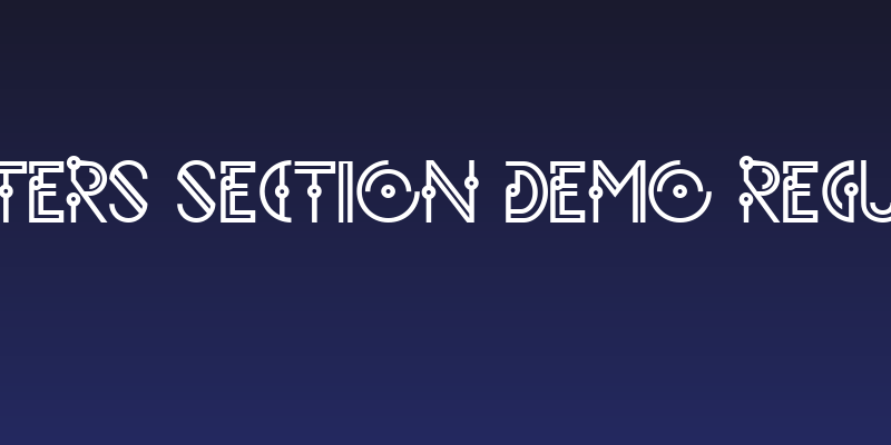 CENTERS SECTION DEMO Regular Social Header