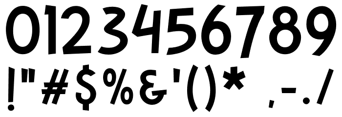 CENTRALPROCESSING-Regular Font OTHER CHARS